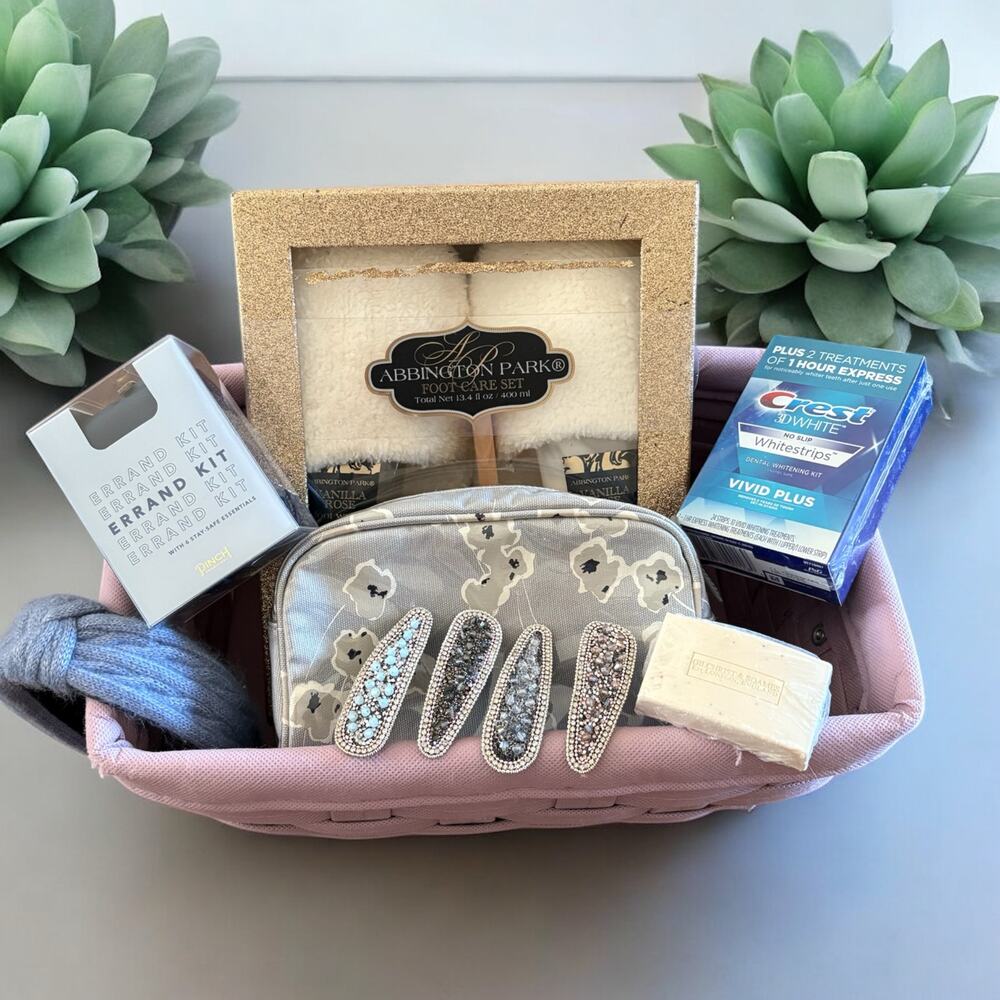 Curated Gift Bundle “Self Care” Get Well Soon Travel